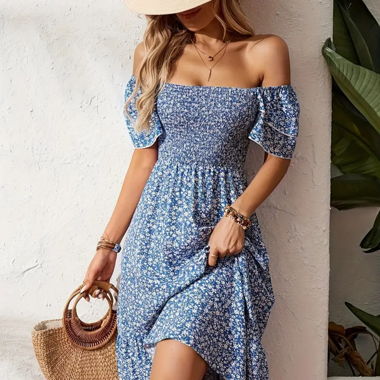 Robe bleu claire taille M