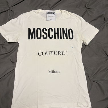 T-shirt Moschino bianco Taglia S