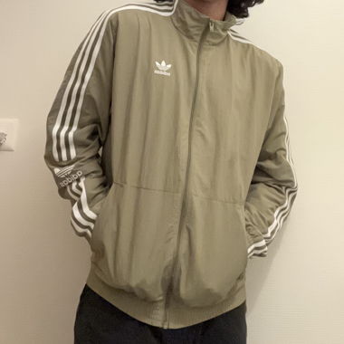 jacket without hood adidas 