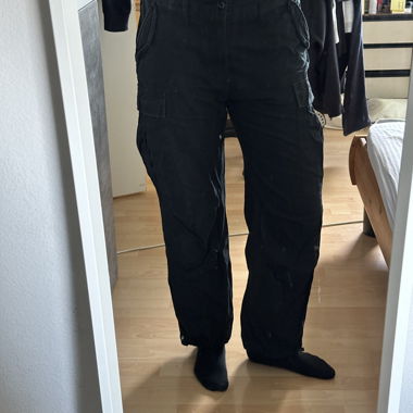 Pantalon cargo noir