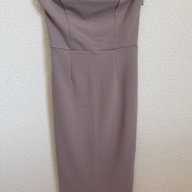 Robe midi bustier Dynamite XS mauve