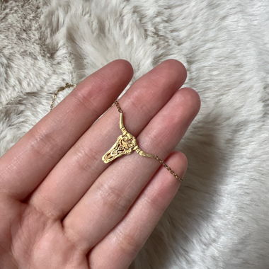 Collana Testa di Toro