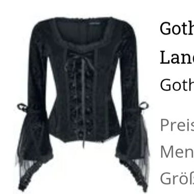 Gothic Oberteil