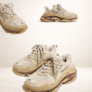 Balenciaga Triple S Beige
