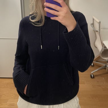 Hoodie Dunkelblau Zara