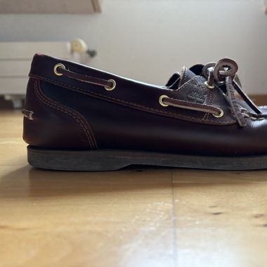 Braune Timberland Halbschuhe