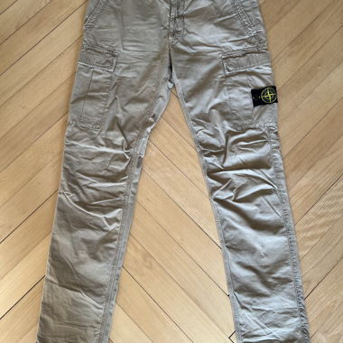 Stone Island Cargo Trousers W32 beige