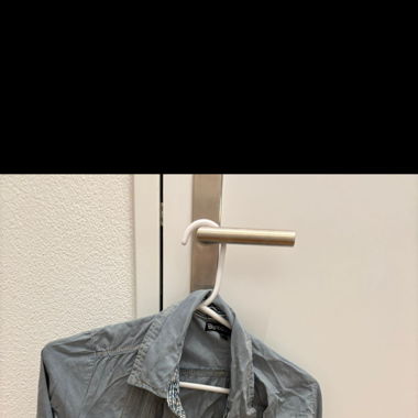 Blaues Hemdkleid