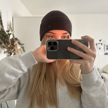 Brown beanie