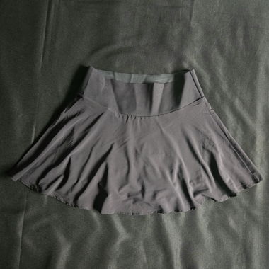 Black sport skirt with shorts 