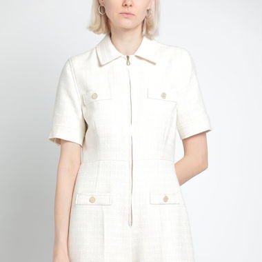 Sandro Tweed Romper