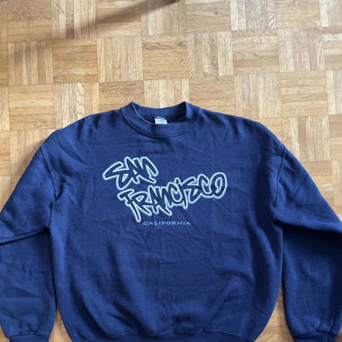 Vintage blue sweatshirt 