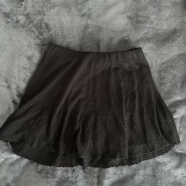 Vintage black mini skirt 