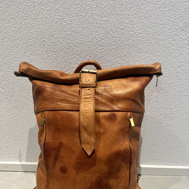 Luxury backpack made of high quality leather