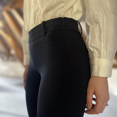 Dunkelblaue Slim-Fit-Hose S-XS (Italien 38)