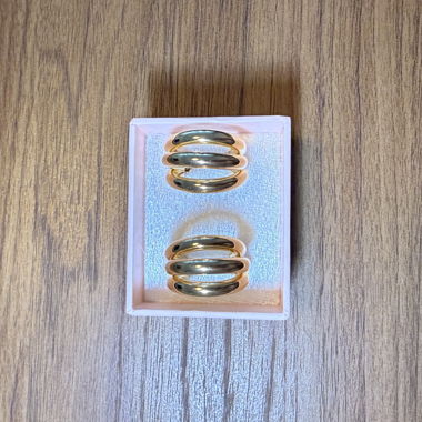 Orecchini color oro