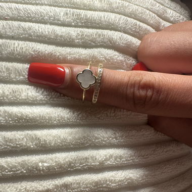 van cleef ring - dupe