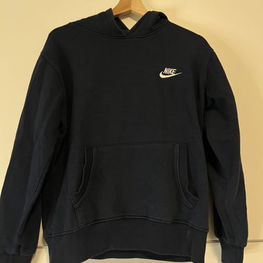 Nike dunkelblauer Hoodie mit Logo