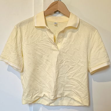 UNIQLO Cropped Poloshirt