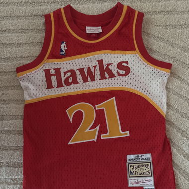 Hawks Dominique Wilkins Jersey