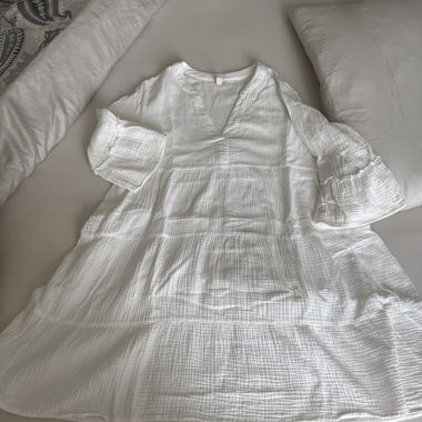 White Cotton Dress