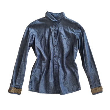 7 For All Mankind camicetta in cotone con dettagli in paillettes