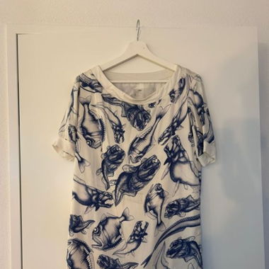 Seidenkleid G-Star mit Fischmuster