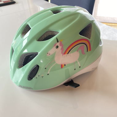 Casco bici bambino unicorno Alpina