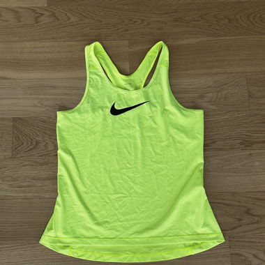 Top sportivo Nike Pro neon giallo L