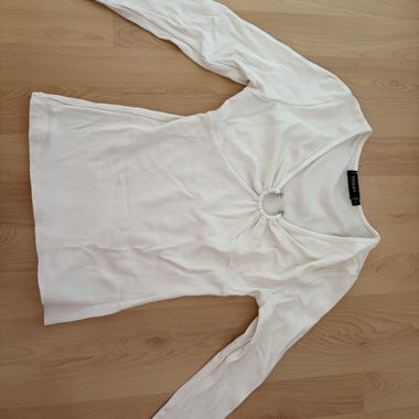White Long-Sleeve T-Shirt