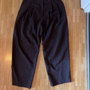 Pantaloni Weekday Marrone Scuro