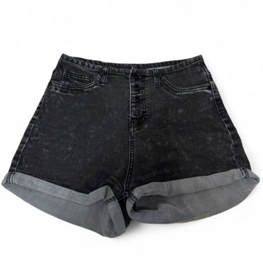 Shorts in denim nero