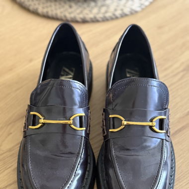 Mocassin bordeau 