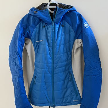 Mammut isolierte Jacke blau Grösse S
