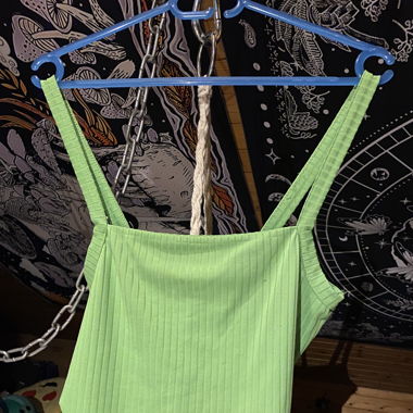 Neon grünes Top