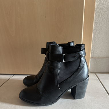 Bottines à talons 