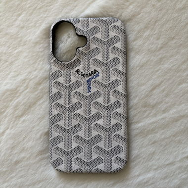WEISSE GOYARD HANDYHÜLLE