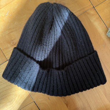 Berretto in maglia nero H&M