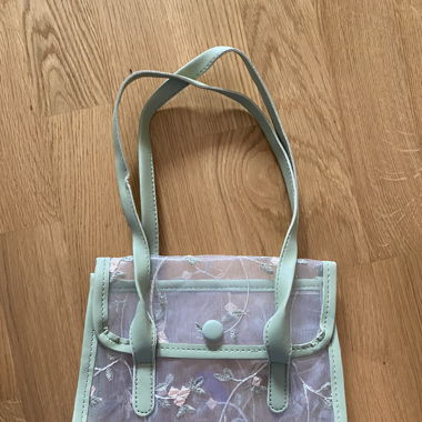 Cute see trough handbag 