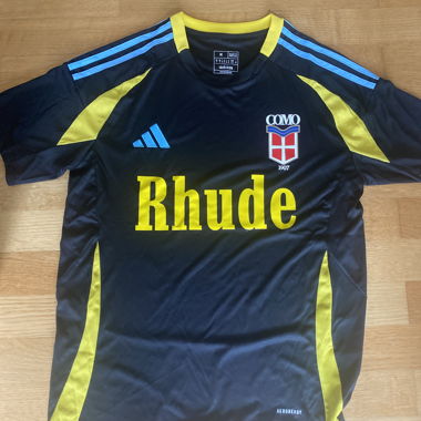 Maglia Como x Rhude 2025