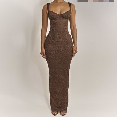 The Cinched pizzo marrone