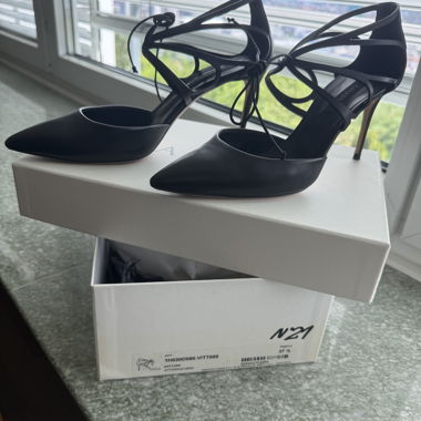 Casadei - Vittoriale Nero 8cm