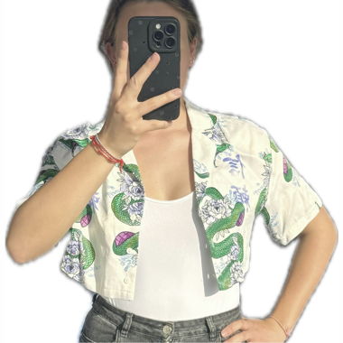 Kurzes Hemd von Bershka