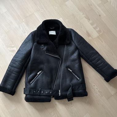 Kunstlederjacke