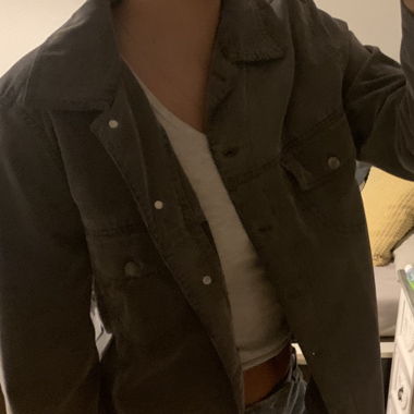 Oversized Jacket in gray🩶