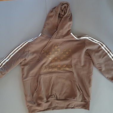 Brown Adidas hoodie