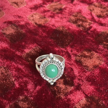 Vintage Ring grün