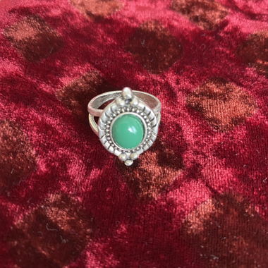 Vintage Ring grün
