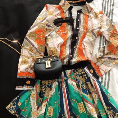 Robe plissée inspirée Zimmermann printemps été