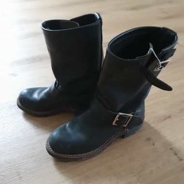 Black Leather Boots